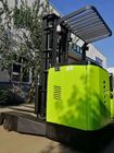 Full Electric Powered  Reach Stacker Forklift Truck With Lifting Height 3 - 8m